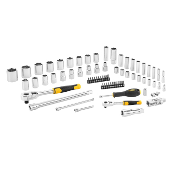 Stanley STMT82831-1 klucz zapadkowy Stal 2 szt. Czarny, Żółty 72