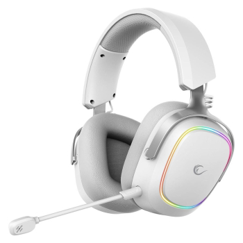 Słuchawki Rampage RETSU Słuchawki bezprzewodowe nauszne BT 2.4G RGB białe