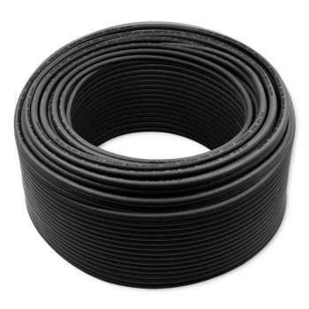 Qoltec Kabel solarny fotowoltaiczny | 4mm2 | 100m | czarny