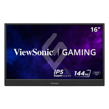 Viewsonic VX1654 przenośny telewizor / monitor Przenośny monitor Czarny 39,6 cm (15.6") LED 1920 x 1080 px