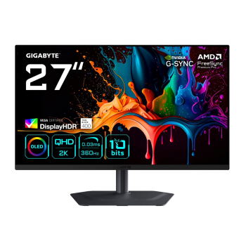 MONITOR GIGABYTE OLED 27" MO27Q3 360Hz