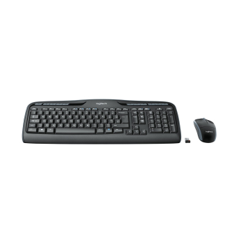 Zestaw klawiatura + mysz membranowa Logitech 920-03999 (USB 2.0; (DE); kolor czarny; optyczna)