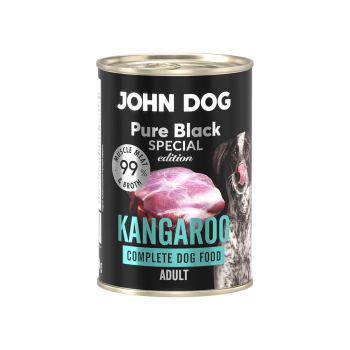 John Dog PURE BLACK SPECIAL EDT DOROSŁY KANGUR 400g