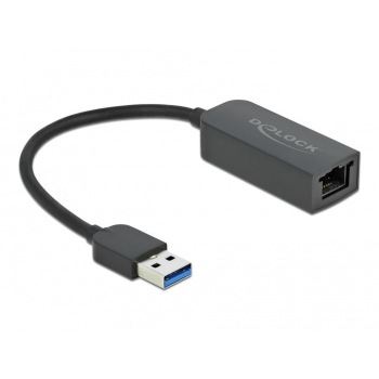 DeLOCK Adapter USB Typ-A męski do 2,5 Gigabit LAN kompaktowy