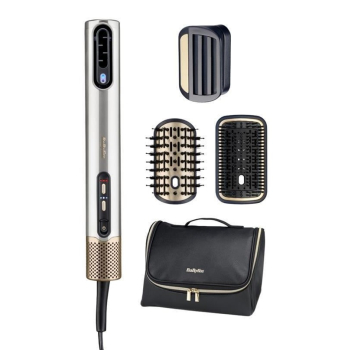 BaByliss AS6555E urządzenie do stylizacji włosów Zestaw do stylizacji włosów Airflow Złoto, Srebrny 2,5 m