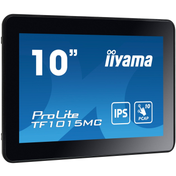 IIYAMA TF1015MC-B2 A 10inch Touchpanel 1280x1024 VA 500cd 10touch paints CS VGA HDMIx1 DPx1 IP65 certificated black