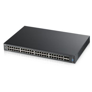 Zyxel XGS2210-52 Zarządzany L2 Gigabit Ethernet (10/100/1000) 1U Czarny