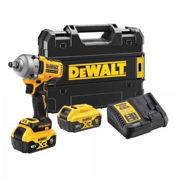 KLUCZ UDAROWY 1/2"  2X5Ah DCF891P2T DEWALT 2 akumulatory