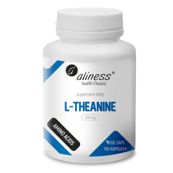 Aliness L-Theanine 200 mg x 100 Vege caps.