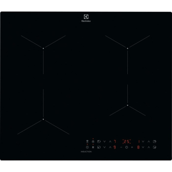 Electrolux LIL61434C Czarny Wbudowany 59 cm Płyta indukcyjna strefowa 4 stref(y)