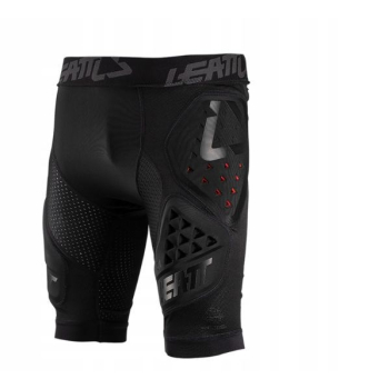 Spodenki z ochraniaczem LEATT Impact Shorts 3DF 3.0 rozmiar L, czarne