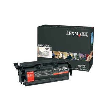 Toner Lexmark Black X654X31E
