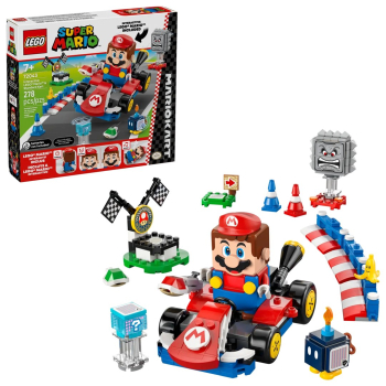 LEGO SUPER MARIO 72043 Mario Kart - Interaktywna figurka LEGO Mario i Standard Kart