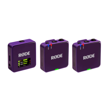 RODE Wireless GO III (fioletowy) - System mikrofonów bezprzewodowych