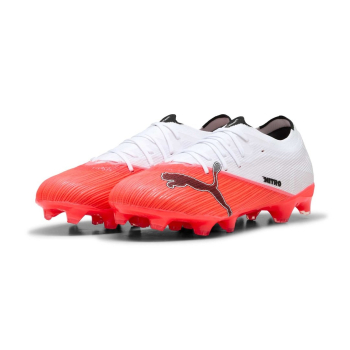 PUMA Ultra Nitro 7 Match FG/AG Piłka nożna Męski Czerwony, Biały
