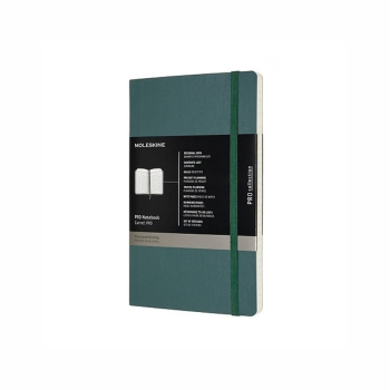 MOLESKINE Notes  Professional L (13x21 cm), miękka oprawa, forest green, 192 stron, zielony