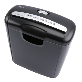 GENIE Aktenvernichter  240 S     Stripe Cut   schwarz/silber