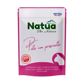 Natua Natural kurczak z szynką mokra karma dla kota 70g