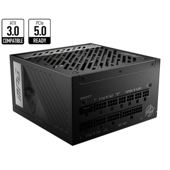 MSI MPG A850G PCIE5 moduł zasilaczy 850 W 24-pin ATX ATX Czarny