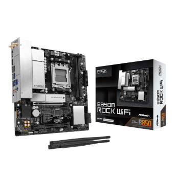 ASRock B850M Rock WiFi           AM5 mATX HDMI/DP      DDR5