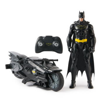 Batman Stealth Batcycle RC z 30 cm Batman