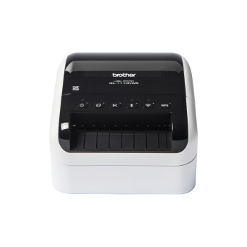 Brother QL-1110NWB drukarka etykiet bezpośrednio termiczny 300 x 300 DPI 110 mm/s Przewodowy i Bezprzewodowy Przewodowa sieć LAN DK Wi-Fi Bluetooth