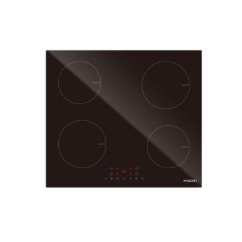 Płyta indukcyjna MPM-60-IM-13/N czarna, szer 60cm, możliwość zabudowy na równi z blatem, funkcja BOOSTER