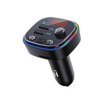 VAKOSS TRAMISTER SAMOCHODOWY RGB/ FM/ BLUETOOTH/ USB / 3.1A TC-B439