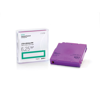 HPE LTO-6 Ultrium 6.25TB RW Data Tape (WYPRZEDAŻ)