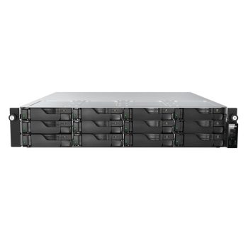 NAS Asustor Lockerstor 12R Pro AS7212RDX, 2U rack, 12x (3.5" SATA HDD/ 2.5" SSD), AMD Ryzen 7 Pro 7745 8C 3.8GHz (up to 5.3GHz), 16GB ECC DDR5 4800 (M
