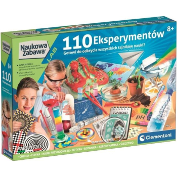 Zestaw Clementoni - 110 eksperymentów
