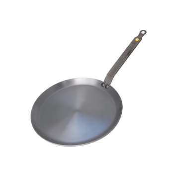 DeBuyer 5615.24 Crepe Pfanne, Edelstahl, silber, 24 x 20,1 x 10,9 cm