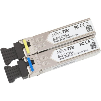 Wkładka SPF Mikrotik S-3553LC20D 1.25G Single LC UPC SM 20km
