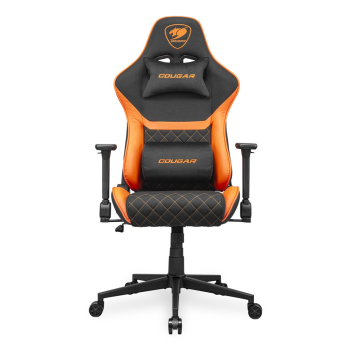 COUGAR Gaming-Stuhl Armor One V2 F, PVC/Stoff,Schwarz/Orange