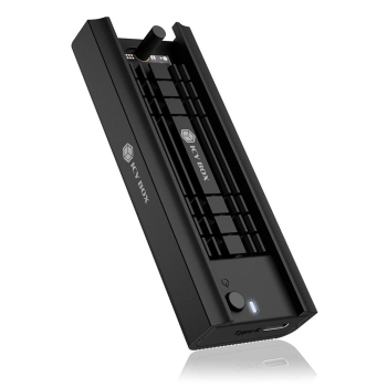 ICY BOX IB-180MC-C31 Obudowa SSD Czarny M.2