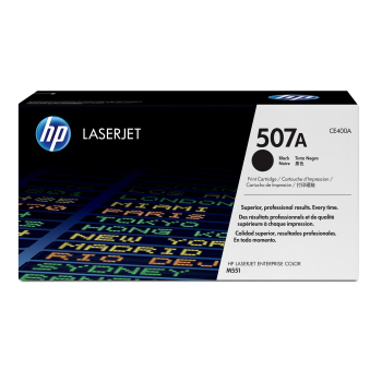 HP 507A oryginalny wkład z czarnym tonerem LaserJet
