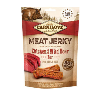 Carnilove Jerky Chicken & Wild Boar Bar Dog 100g