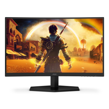 AOC G4 23.6" VA FHD 180Hz monitor komputerowy 59,9 cm (23.6") 1920 x 1080 px Full HD LCD Czarny, Czerwony