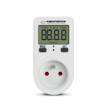 ESPERANZA ELEKTRONICZNY MIERNIK ZUŻYCIA PRĄDU SCOPE ELA102