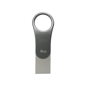 Pendrive Silicon Power Mobile C80 16GB USB 3.1/Type-C Silver