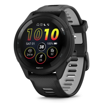 Zegarek sportowy Garmin Forerunner 265 AMOLED 46mm Czarny