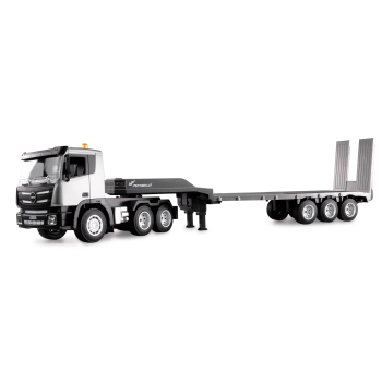 Amewi RC Plac budowy G836E Ciągnik z naczepą niskopodwoziową 1:24 RTR