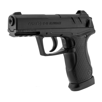 Pistolet Pneumatyczny Gamo C-15 BlowBack 4,5 mm Diabolo i BB's (6111390-P)