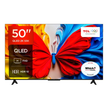 Telewizor TCL 50V5C QLED 50'' Full HD Android TV Dolby Audio DVB-S2 Czarny
