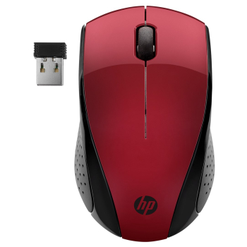 Mysz HP Wireless Mouse 220 Sunset Red bezprzewodowa czerwona 7KX10AA