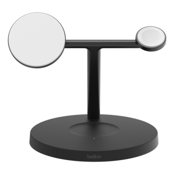 Belkin BoostCharge Pro Słuchawki, Smartfon, Smartwatch Czarny USB Bezprzewodowe ładowanie Szybkie ładowanie Wewnętrzna