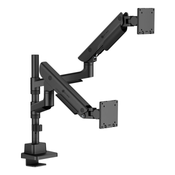 MonitorstĂ¤nder IcyBox 2 Monitore bis zu 57"/27kg Tischmontag