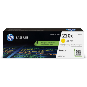 HP Oryginalny wkład z żółtym tonerem 220X LaserJet