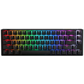 Ducky One 3 Classic SF klawiatura Gaming USB Niemiecki Czarny, Biały