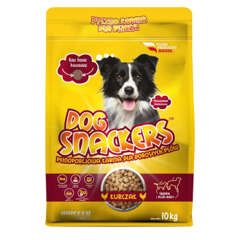 BIOFEED DOG SNACKERS ADULT KURCZAK 10KG